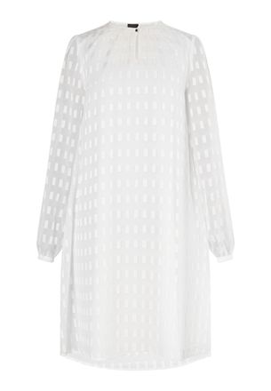 Dreimaster Dreimaster Midi-jurk met glitters Dames wolwit