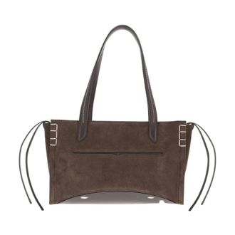 J.W.Anderson Dames, Tassen, Bruin, Maat: ONE Size Su&egrave;de