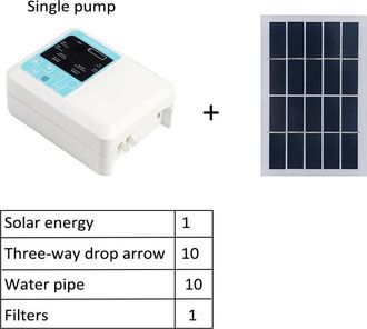 OEM Sistema De Riego Autom&aacute;tico, Bomba Solar, Temporizador Programable, Riego Por Goteo, Para Plantas En Maceta