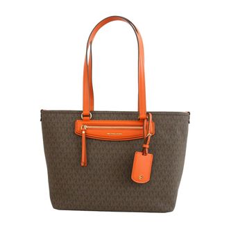 Michael Kors Tote Corallo - Dames - Shoppers - Bruin - ONE Size - Polyester - Tassen
