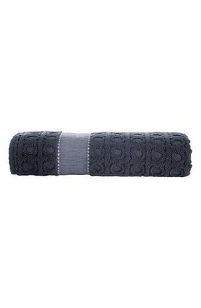 Brooks Brothers Circle In Square Turkish Cotton Bath Essential in Anthracite at Nordstrom Rack, Size Bath Sheet