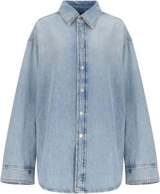 Haikure Denim Shirt - Blue