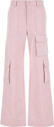 Gucci Womens Pastel Pink Cotton Cargo Pant - Coral - Size EU 34 (Womens)