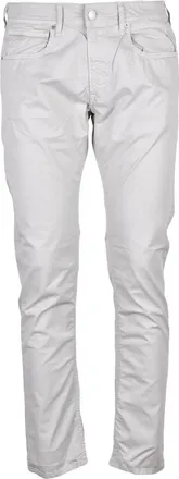 Replay Light Grey Slim Fit Trousers