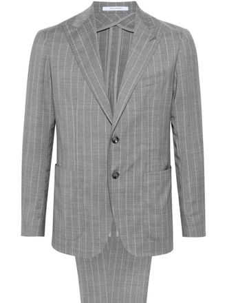 Tagliatore Completo monopetto a righe - Grigio