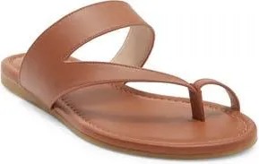 Stuart Weitzman Remy Toe Strap Sandal in Saddle at Nordstrom Rack, Size 7.5