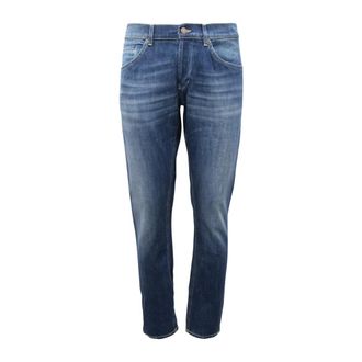 Dondup Slim Fit Jeans, male, Blue, W30, Skinny Fit Trousers