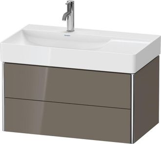 Duravit Xsquare Mueble De Ba&ntilde;o De Pared 78,4x46,0 Cm, 2 Cajones, - Duravit