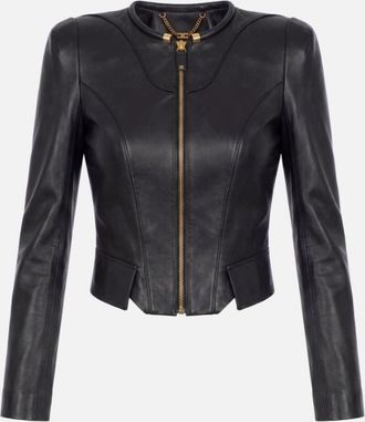 Elisabetta Franchi leren jack