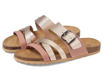 Eric Michael Randy Womens Sandals Pink Combo : EU 39 (US Womens 8.5-9) M (B), Leather