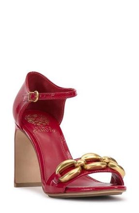 Vince Camuto Aurelia Ankle Strap Sandal in Flame at Nordstrom Rack, Size 6.5