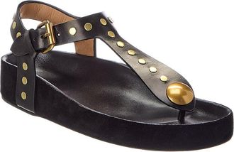 Isabel Marant Enoire Leather Sandal