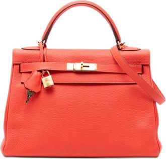 Herm&egrave;s Pre-owned Hermes Togo Kelly II Retourne 32 Ladies UUHHXL8FSAUXSR3P