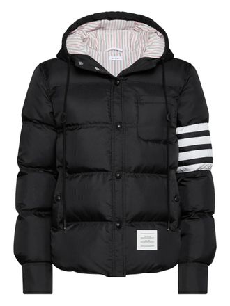 Thom Browne ripstop 4-bar jacket - Black