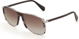 Marni Vorluna Zonnebril - Dames - Zonnebrillen - Bruin - 58 MM - Accessoires
