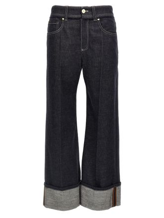 Brunello Cucinelli Turn Up Jeans