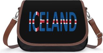 Generic Iceland Flag Fashion Womens Crossbody Bags Novelty Handbag Shoulder Bag Purse