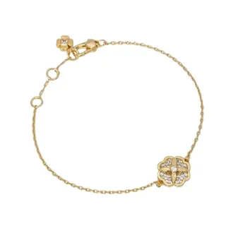 Kate Spade New York Accessoires, Dames, Geel, ONE Size, Heritage Bloom Armband
