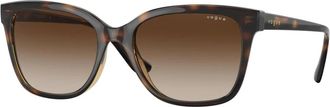 Vogue Eyewear Zonnebril - Dames - Zonnebrillen - Bruin - 54 MM - Accessoires