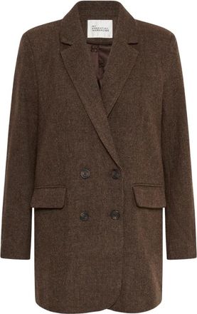 MY ESSENTIAL WARDROBE Blazers - Dames - Blazers - Bruin - S - Jassen
