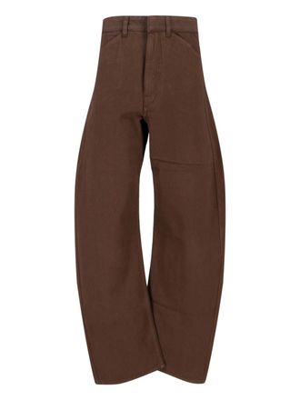 Christophe Lemaire Pantaloni Arrotondati