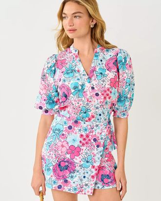 Lilly Pulitzer Mialeigh Linen Top