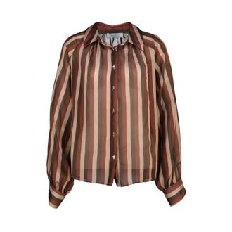 Am&eacute;lie & Am&eacute;lie Kiev Blouse - Blouses & Shirts - Mujer - Marr&oacute;n - XL