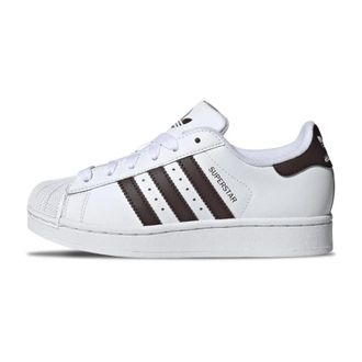 adidas Superstar II J - unisex - Skateschoenen - Wit - 35 1/2 EU - Leer - Fitness