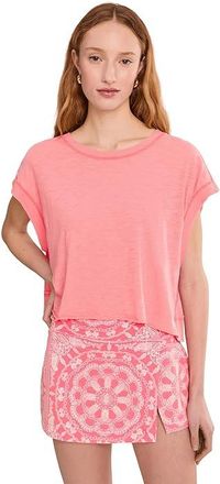 Free People Movement My Time T-Shirts Womens Clothing Fruit Punch : LG (Womens 12-14), Cotton/Polyester