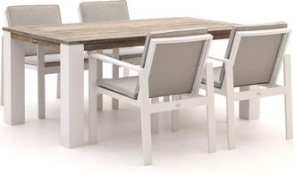 Rough Country Rustic Furniture Bellagio Vezzano/ROUGH-X 180cm dining tuinset 5-delig