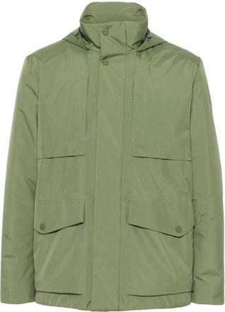 Herno hooded jacket - men - Polyamide/Polyester/Viscose - 50 - Green