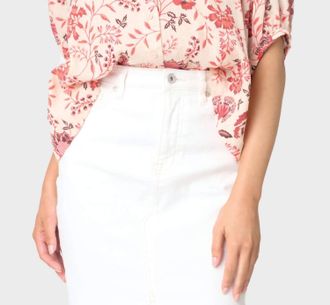 Sanctuary Bubble Sleeve Boho Blouse In Pacific Light