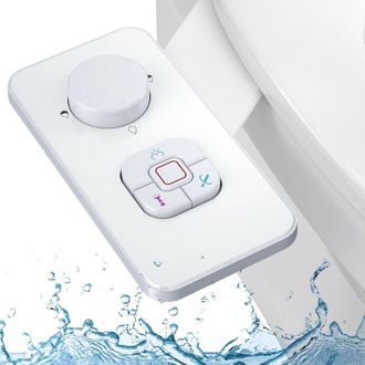 OEM Bid&eacute; Para Inodoro, No El&eacute;ctrico, Estrecho, Con Boquillas Retr&aacute;ctiles, Boquillas Dobles Retr&aacute;ctiles Autolimpiables Y Perilla De Ajuste De Presi&oacute;n De Ag