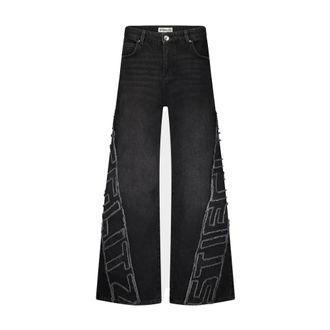 STIEGLITZ Stieglitz, Dames, Jeans, Zwart, Maat: M