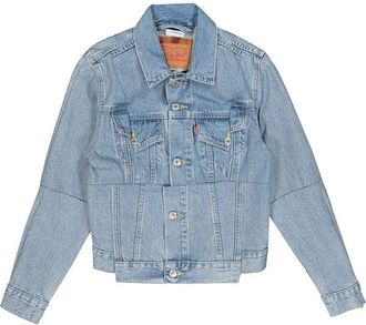 VETEMENTS x Levis light-wash denim deconstructed jacket Size S