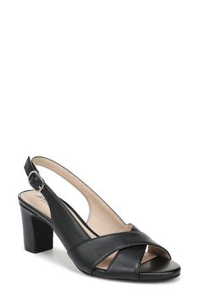Life Stride Freesia Slingback Sandal in Black at Nordstrom, Size 5.5