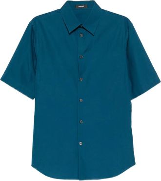 Versace Camicia in cotone - Blu