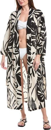 Vitamin A Palmilla Linen Robe