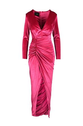Valeria Mazza Fuchsia Long Dress
