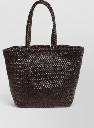 Dragon Diffusion small diagonal beach basket dual handles