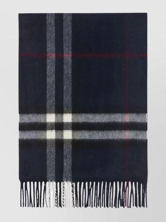 Burberry oversized check cashmere scarf