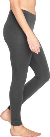 Thought Womens Bamboo & Organic Cotton Base Layer Leggings - Machine Washable Breathable & Comfortable Full Length Form Fitting Elastic Stretch Bottoms for Re