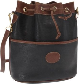 Gucci Pre-owned Vintage Bucket Bag - Dames - Vintage Tas - Zwart - ONE Size - Leer - Vintage