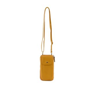 Pourchet Portable Case - Dames - Accessoires - Geel - Maat: ONE Size Leer