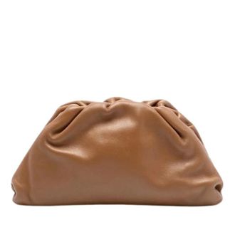 Bottega Veneta Pre-owned Clutches, female, Brown, Size: ONE SIZE Pre-owned Pouch