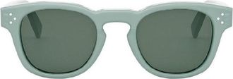Celine CL40233I93N Browline Full Rim Sunglasses - Green