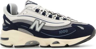 New Balance Unisex Multicolor Rubber And Mesh 1000 Sneakers Greyblackwhite