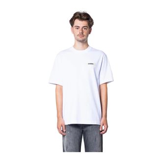 Jacquemus Hombre, Camisetas, Blanco, Talla: S