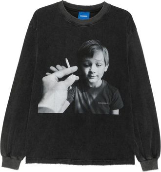 Dagger Graphic-print Long-sleeve T-shirt