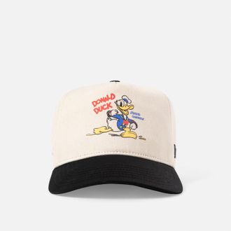 Duke + Dexter Duke + Dexter, Mens Disney Donald Duck Cream Cap, Size